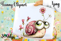Fancy snail Design sublimation | Funny Clipart Product Image 1