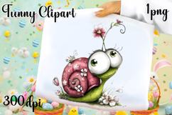 Fancy snail Design sublimation | Funny Clipart Product Image 1