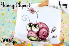 Fancy snail Design sublimation | Funny Clipart Product Image 1