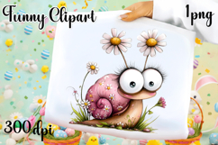 Fancy snail Design sublimation | Funny Clipart Product Image 1