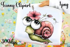 Fancy snail Design sublimation | Funny Clipart Product Image 1