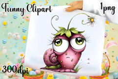Fancy snail Design sublimation | Funny Clipart Product Image 1