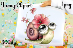 Fancy snail Design sublimation | Funny Clipart Product Image 1