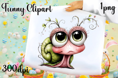 Fancy snail Design sublimation | Funny Clipart Product Image 1
