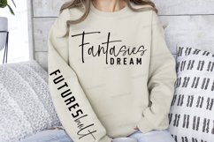 Fantasies Dream Sleeve SVG, Positivity SVG Design Product Image 2