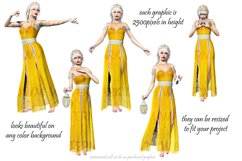 Fantasy Autumn Season Elf Elegant 3D Poser Graphics Product Image 2