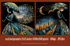 Fantasy Backgrounds, Shadow Woman Backgrounds, Luxury, s1 Product Image 3
