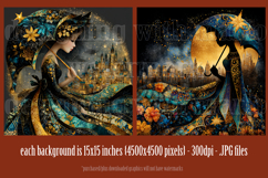 Fantasy Backgrounds, Shadow Woman Backgrounds, Luxury, s2 Product Image 2