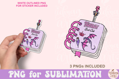 Fantasy Book Club Notebook Png Product Image 1