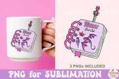 Fantasy Book Club Notebook Png Product Image 2