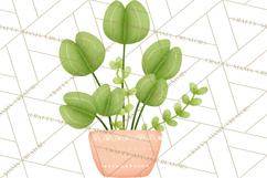Fantasy Botanical Clipart PNG, Unique Whimsical Plant Art Product Image 2