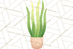 Fantasy Botanical Clipart PNG, Unique Whimsical Plant Art Product Image 4