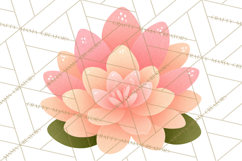 Fantasy Botanical Clipart PNG, Unique Whimsical Plant Art Product Image 2