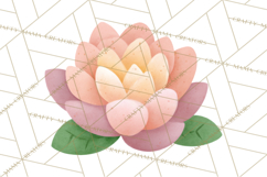 Fantasy Botanical Clipart PNG, Unique Whimsical Plant Art Product Image 5