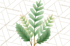 Fantasy Botanical Clipart PNG, Unique Whimsical Plant Art Product Image 3