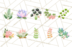 Fantasy Botanical Clipart PNG, Unique Whimsical Plant Art Product Image 8