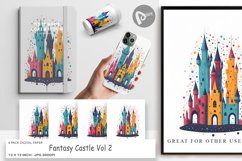 Digital Paper Fantasy Castle Product Image 1