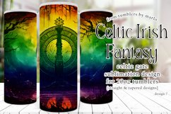 Celtic Tumbler, Fantasy Tumbler, Celtic Gate Tumbler, 7 Product Image 1