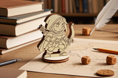 Fantasy RPG Tabletop Miniatures Bundle, Laser Cut File Product Image 5