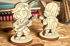 Fantasy RPG Tabletop Miniatures Bundle, Laser Cut File Product Image 6