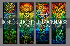 St Patrick&#039;s Day, Irish Celtic Bookmarks, Printables, s4 Product Image 1