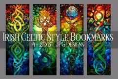 St Patrick&#039;s Day, Irish Celtic Bookmarks, Printables, s5 Product Image 1