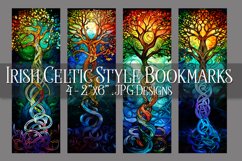 St Patrick&#039;s Day, Irish Celtic Bookmarks, Printables, s6 Product Image 1