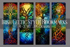 St Patrick&#039;s Day, Irish Celtic Bookmarks, Printables, s7 Product Image 1