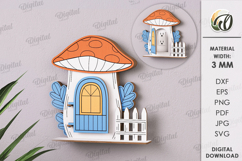 Fantasy doors for sockets Bundle Laser Cut. Home Decor SVG Product Image 13