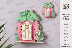 Fantasy doors for sockets Bundle Laser Cut. Home Decor SVG Product Image 9