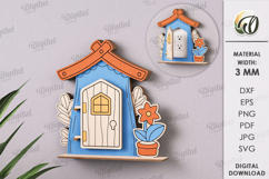 Fantasy doors for sockets Bundle Laser Cut. Home Decor SVG Product Image 10