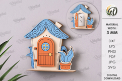 Fantasy doors for sockets Bundle Laser Cut. Home Decor SVG Product Image 11