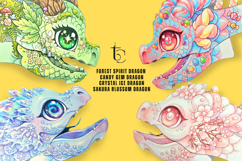 10 Fantasy Dragon Puppet Templates Product Image 5