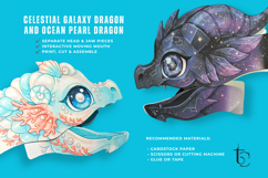 10 Fantasy Dragon Puppet Templates Product Image 6