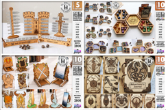 Fantasy Dungeon Mega Bundle Laser Cut | Tabletop RPG Gaming Product Image 6