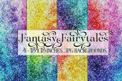 Mermaid Papers, Fantasy Fairytales Marlo Glitter Papers s1 Product Image 1
