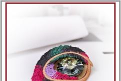 Ornamental Brooch Base ITH Embroidery Design Product Image 3