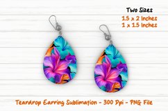 Fantasy Flowers Teardrop Earring | Teardrop Earrings Product Image 1