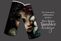 Animal Tumbler Wrap, A Girl and Her Bird Tumbler Wrap, t1 Product Image 2