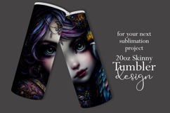 Animal Tumbler Wrap, A Girl and Her Bird Tumbler Wrap, t2 Product Image 2