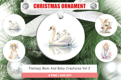 Fantasy Mom Baby Creatures Ornament Product Image 1