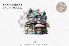 Fantasy Pastel Store Bakery Shop Cafe House Architecture PNG Watercolor Transparent invitation t-shirt designs sublimation nursery printable art junk journaling Fantasy Pastel Store, Shop Clipart, Cafe House png, Floral Bakery Transparent detailed clip ar