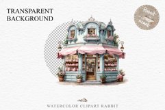 Fantasy Pastel Store Bakery Shop Cafe House Architecture PNG Watercolor Transparent invitation t-shirt designs sublimation nursery printable art junk journaling Fantasy Pastel Store, Shop Clipart, Cafe House png, Floral Bakery Transparent detailed clip ar