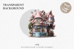 Fantasy Pastel Store Bakery Shop Cafe House Architecture PNG Watercolor Transparent invitation t-shirt designs sublimation nursery printable art junk journaling Fantasy Pastel Store, Shop Clipart, Cafe House png, Floral Bakery Transparent detailed clip ar