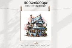 Fantasy Pastel Store Bakery Shop Cafe House Architecture PNG Watercolor Transparent invitation t-shirt designs sublimation nursery printable art junk journaling Fantasy Pastel Store, Shop Clipart, Cafe House png, Floral Bakery Transparent detailed clip ar