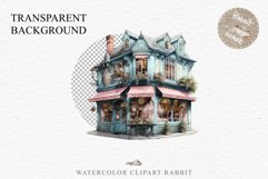 Fantasy Pastel Store Bakery Shop Cafe House Architecture PNG Watercolor Transparent invitation t-shirt designs sublimation nursery printable art junk journaling Fantasy Pastel Store, Shop Clipart, Cafe House png, Floral Bakery Transparent detailed clip ar