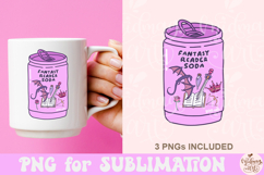Fantasy Reader Soda PNG Product Image 2