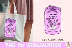 Fantasy Reader Soda PNG Product Image 3