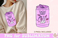 Fantasy Reader Soda PNG Product Image 4
