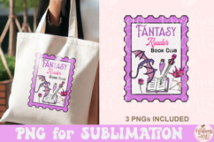 Fantasy Reader Stamp Png Product Image 3